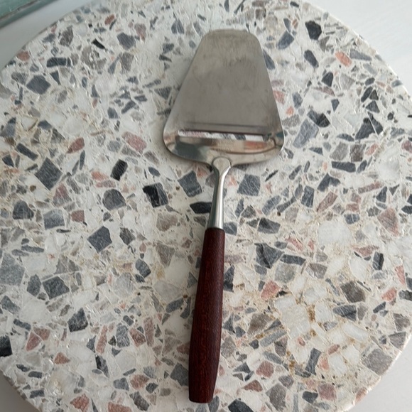 Stainless Steel Cheese Slicer with Wooden Handle - Picture 2 of 6